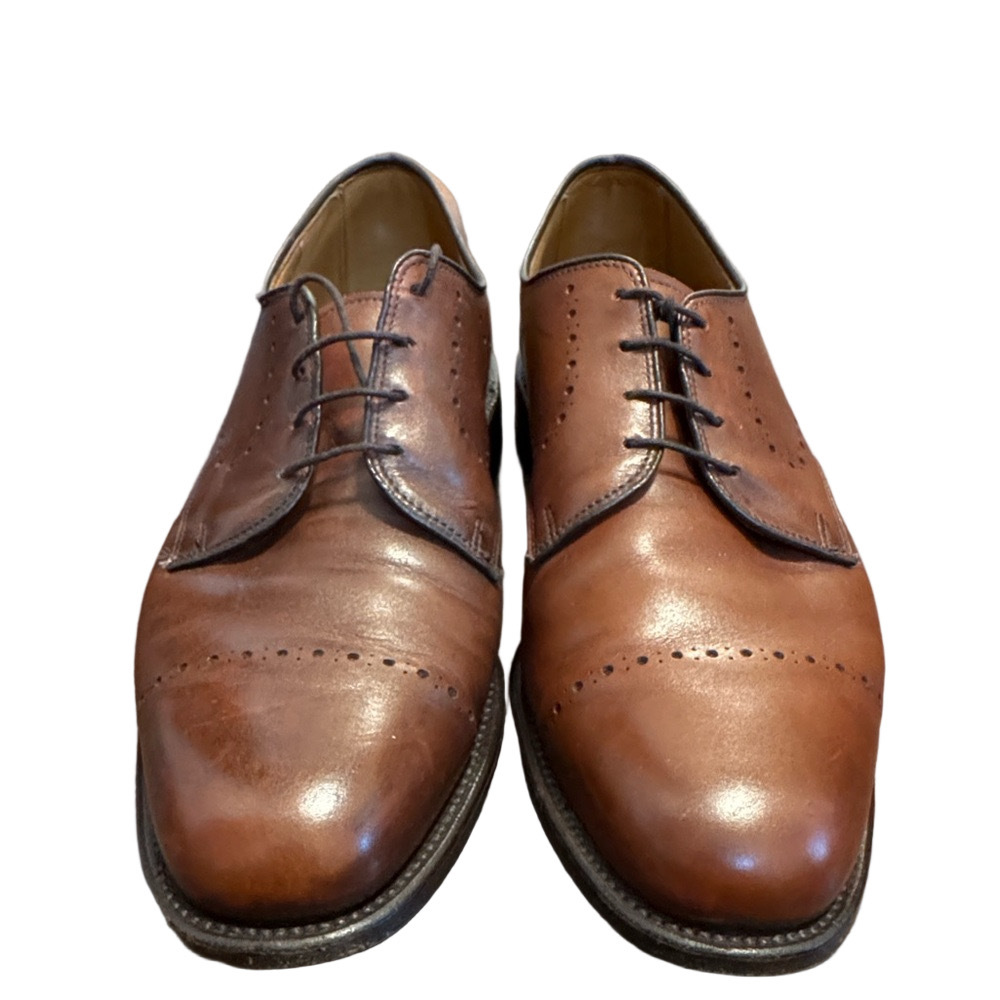 Allen Edmonds Troy Brown Leather Oxfords